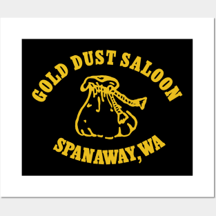 Vintage Spanaway Gold Dust Saloon Posters and Art